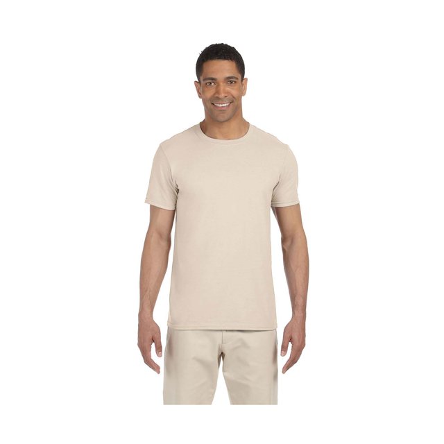 Gildan Men's Softstyle Preshrunk Tearaway Label T-Shirt, Style G64000