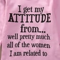 thumbnail image 4 of Girl Long Sleeve Letter Print Sweet Pink Romper, 4 of 7