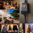 thumbnail image 3 of braveheart Dimmer Plug For Outdoor Lights Easy Installation Remote Access Energy-saving Outside Light Dimmer 2 us, 3 of 6
