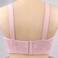 thumbnail image 4 of Bras for Women Woman Oversized Wireless Bra Front Button Push Up Underwear Bra, 4 of 4