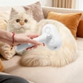 thumbnail image 2 of White Pet Spray Comb With Double Hole Humidifying Function Non-Flying Hair Design White Color, 2 of 7