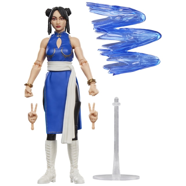 Street Fighter Chun-Li Figure 6-Inch Collectible, Ages 8+