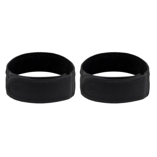 relayinert 2pcs/set No Buckle Elastic Belts For Easy And Quick Adjustment And Practical Belt Unisex black S