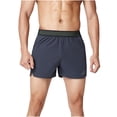 thumbnail image 2 of AherBiu Plus Size Gym Shorts for Men Quick Dry Lightweight Breathable Athletic Running Basketball Shorts with Pockets, 2 of 5