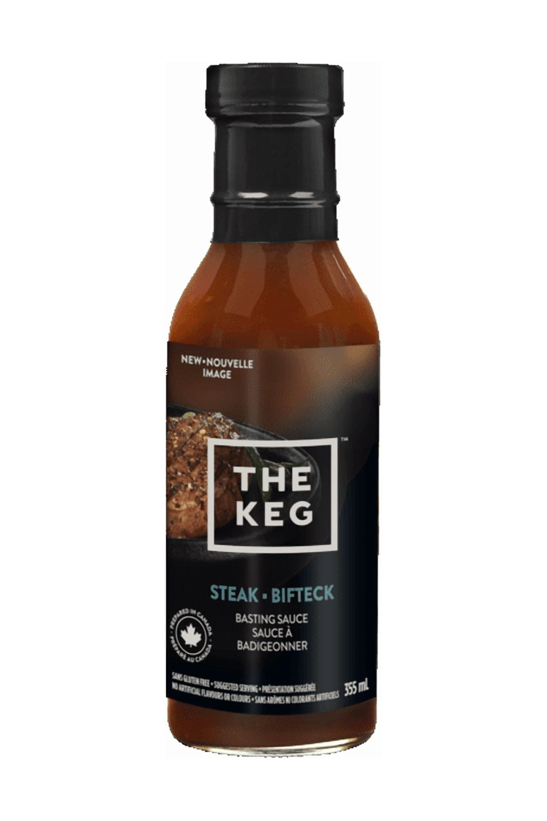KEG - SAUCE A BIFTECK 355ML