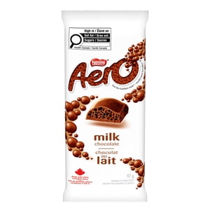 AERO Barre de chocolat au lait