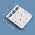 thumbnail image 2 of 4 Pcs School Locker Shelf Organizer - Adjustable Locker Divider Mate Easy to Install for Extending Locker Use Space, 2 of 6