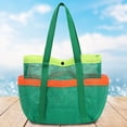 thumbnail image 3 of JWshufel Large Capacity Portable Swimming Bag with Multi Pocket Storage for Beach Swimming Pool Vacation Travel Long Lasting Polyester Mesh Design Easy to Fold and Carry, 3 of 5