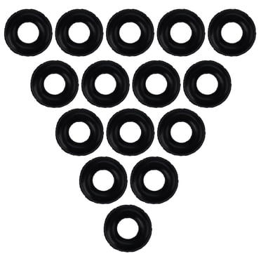 100 Pcs Anneaux de Pêche à la Carpe O Ring pour Gréement Loufoque vers Connecteurs Attirail