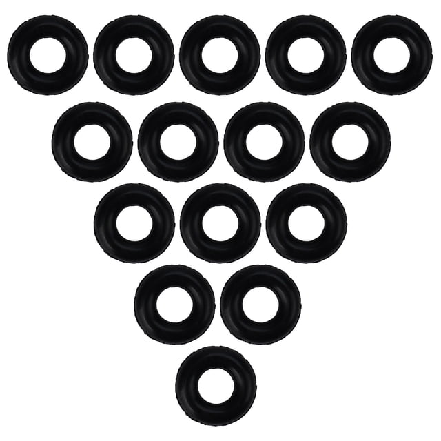 100 Pcs Carp Fishing Rigs Rings O Ring for Wacky Rigging Worms Connectors Tackle