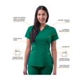 thumbnail image 3 of Adar Pro Sarraus pour Femmes - Haut de Sarrau Péplum Ajusté, 3 of 7