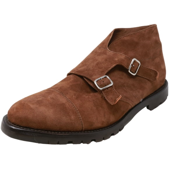 Andrea Ventura Firenze Mocassins et Chaussures à Enfiler en Suède pour Hommes Mcst Tropezt Cache Sauvage à la Cheville - 10 M