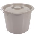 thumbnail image 1 of Portable Chamber Pot Convenient Urinal Pot Elderly Plastic Spittoon With Lid, 1 of 8
