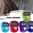 thumbnail image 2 of SharkTRUE Finger Counter,Electronic Finger Counter,-Digit Number Count Clicker,Mini LCD Digital Display Tally Counter,Handheld Number Click Counter,Hand Tally Counter for Knitting,Crochet,Lap,Golf, 2 of 8