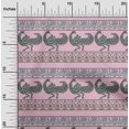 thumbnail image 1 of oneOone Viscose Chiffon Fabric Floral & Peacock Block Print Fabric By Yard 42 Inch Wide, 1 of 4