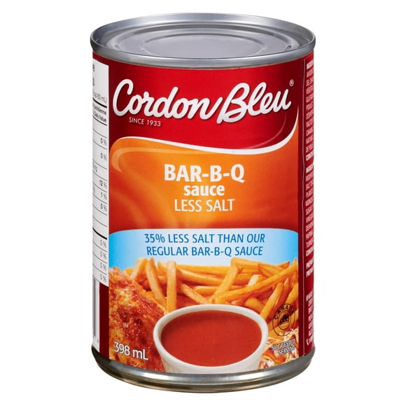 Cordon Bleu Bar-B-Q Sauce 35% less Salt