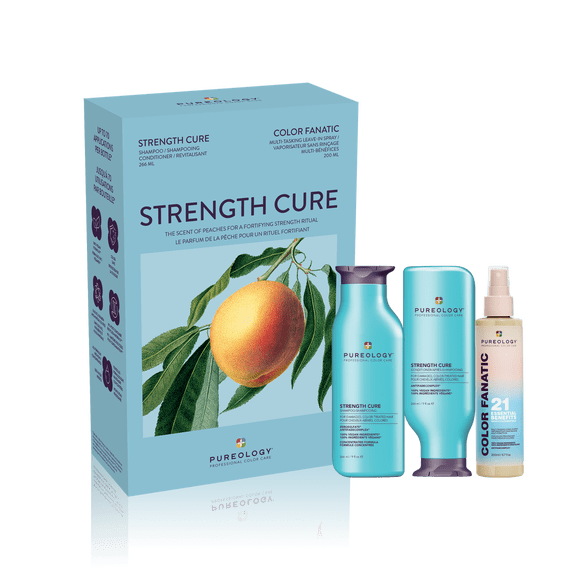 Pureology Strength Cure — Coffret Cadeau Trio Réparation / Holiday Haircare Trio Gift Set