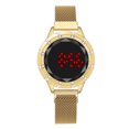 thumbnail image 1 of Jusqu'à 65 % de Rabais Montre Mode Femme Horloge Acier Inoxydable Décontractée Robe Poignet Cristal Bijoux Collier Bagues Boucle d'Oreille Bijoux en Liquidation, 1 of 1