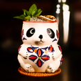 thumbnail image 3 of Ceramic Cocktail Tiki Mug Tiki Glass Animal Shape Party Favors Gifts Barware Panda 480ml, 3 of 8