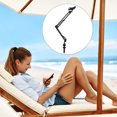 thumbnail image 1 of TAILTOSS Desktop Phone Stand Plastic Black 1Set with Clippable Feature, 1 of 8