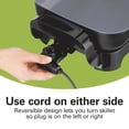 thumbnail image 4 of Hamilton Beach Electric Skillet with PFAS-Free Durathon Ceramic Coating, Removable 12x15&rdquo; Pan, Adjustable Temperature, Reversible Design, Tempe, 4 of 8