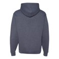 thumbnail image 3 of Jerzees Mens NuBlend Pull Over Hooded Sweatshirt, L, Vintage Heather Navy, 3 of 3