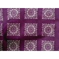 thumbnail image 5 of oneOone Tissu Popeline de Coton Violet Tissu pour Robe Tissu Imprimé au Mètre 42 Pouces de Large, 5 of 5