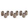 thumbnail image 3 of Thread Inserts, Stainless Steel Durable 10pcs Threaded Insert Tool M4 X 0.7  For Thread Repair For Mechanical Equipment, 3 of 8