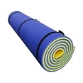 thumbnail image 4 of Milaget Water Float Mat Lounge Mattress, Outdoor Floating Raft for Pool Portable Lounger Blue Yellow, 4 of 9