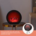 thumbnail image 3 of OULII Fireplace Night Light Decor: LED Lanterns, Tabletop Fireplace, Plastic Light Fireplace for Home Garden Yard Decor, 3 of 4