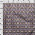 thumbnail image 2 of oneOone Polyester Lycra Fabric Swirl & Paisley Ikat Print Fabric By Yard 56 Inch Wide, 2 of 4