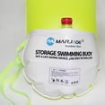 thumbnail image 4 of Flotteur de Remorquage de Natation avec Sac Ouvert à Bulles de Nage Sèche Bouée de Natation Sécurité Flottante Jaune, 4 of 8