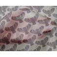 thumbnail image 4 of oneOone Silk Tabby Fabric Owl Block Decor Fabric Printed BTY 42 Inch Wide, 4 of 4