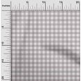 thumbnail image 1 of oneOone Silk Tabby Fabric Gingham Check Print Sewing Fabric BTY 42 Inch Wide, 1 of 4