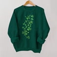 thumbnail image 2 of St. Patrick's Day Printed Long Sleeve Hoodie for Men Long Sleeve Tops Round Neck Sweatshirt, 2 of 4