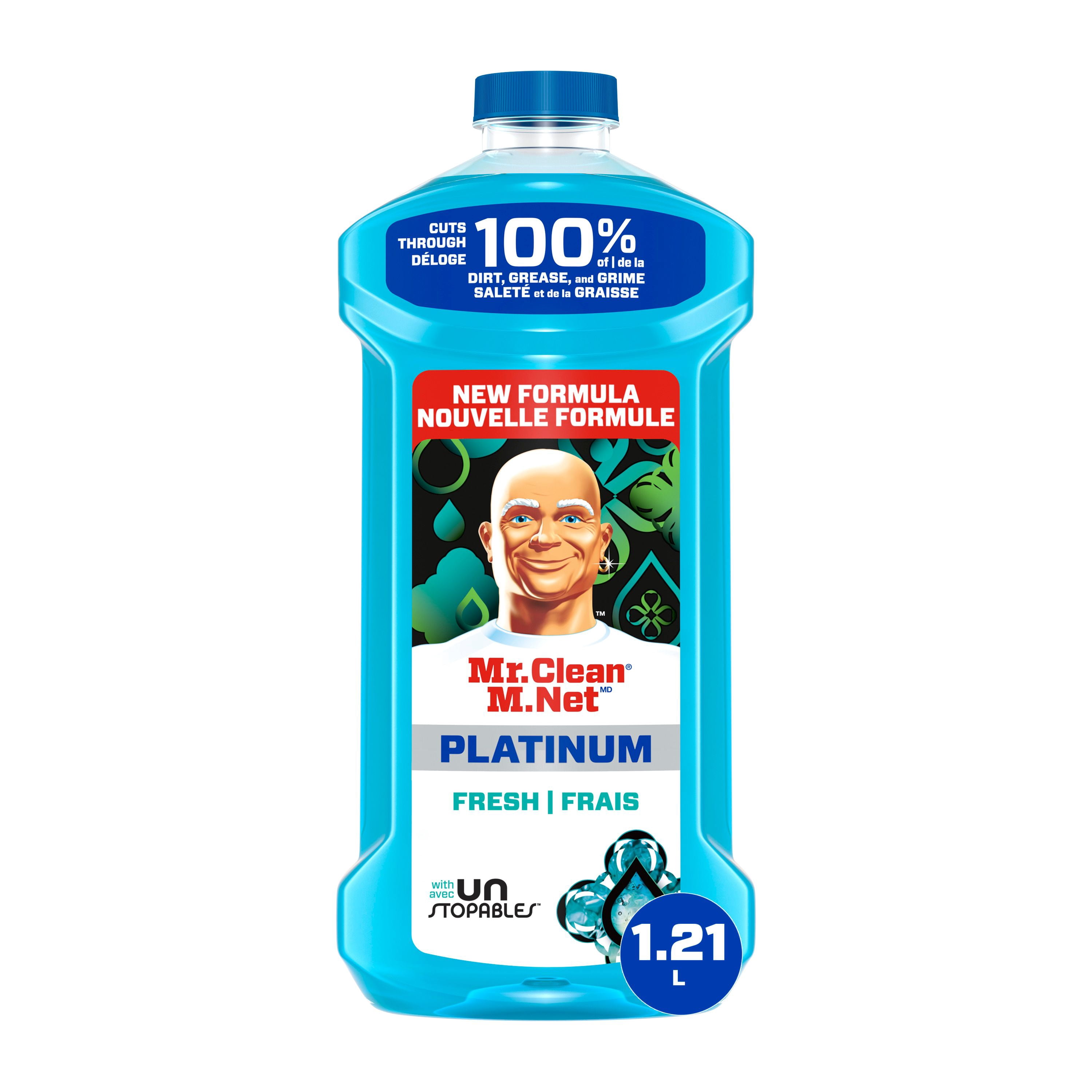 Mr. Clean All Purpose Cleaner, MultiPurpose Cleaner, Pour, Unstopables, 1.2L