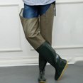 thumbnail image 3 of 1 paar Bottes-Pantalon en Caoutchouc à Semelle Claquée pour Cuissardes, Pantalons de Pêche et de Gué, Chasse, Cuissardes 41, 3 of 6