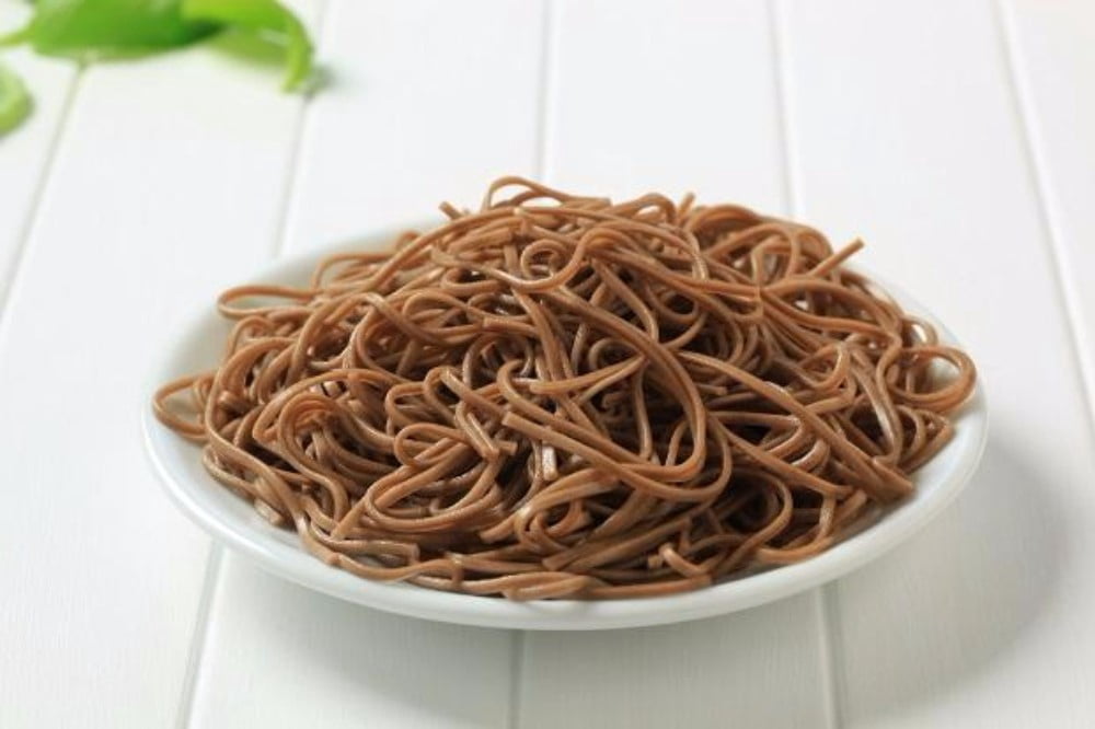 Brown Rice Spinach Spaghetti