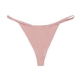 thumbnail image 1 of Birdeem Mode Femmes Couleur Unie String Taille Basse en Dentelle Respirant Sans Trace pour Filles, 1 of 3