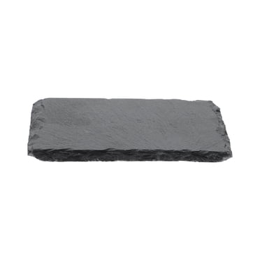 Unique Bargains Reptile Basking Platform Tortoise Habitat Slate Turtle Feeding Slate Habitat Decor Accessories for Crested Gecko Lizard Gray Black Round, Gray Black