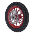 thumbnail image 3 of Dirt Bike Wheel,12.5x2.75in Mini Bicycle Rear Mini Bike Back Wheel Cycle Accessories State-of-the-Art Design, 3 of 7