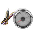 thumbnail image 3 of PSI Display, Acid Resistant 52mm/2.0in Pointer Oil Pressure Gauge IP67 Waterproof  For Engines For Automobiles For Engineering Machinery White,Black, 3 of 8