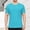Green, variant on Viluyesy Short Sleeve Shirt for Men Stretch Loose Fit Summer Crewneck Pullover Short Sleeve Orange 4XL