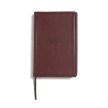 KJV Large Print Personal Size Reference Bible, Brown LeatherTouch- Discontinued
