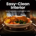 thumbnail image 2 of Chefman 1.1 Cu ft Countertop Microwave Oven, 1000 Watts - Stainless Steel, 2 of 6