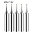 thumbnail image 1 of 5Pcs 900M-T Copper Soldering Iron Tips Lead-Free Welding Solder Tools, 1 of 2