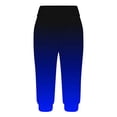 thumbnail image 4 of Yuyuzo Womens Capri Pants High Waisted Drawstring Sweatpants Running Gym Cropped Trousers with Pockets, 4 of 6