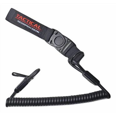 Tactical Scorpion Gear TSG-PL001 Pistol Lanyard - Black