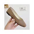 thumbnail image 4 of MAWCLOS Chaussures Décontractées pour Femmes Chaussures de Marche Confort à Enfiler Ballerines Mode Bout Carré Ballerine de Soirée Brun Clair 5, 4 of 4