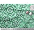 thumbnail image 2 of Soimoi Velvet Fabric Damask Patchwork Printed Fabric 1 Yard 58 Inch Wide, 2 of 3